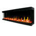 Warmcastle 60" 3 Side Smart electric fireplace with app wifi enabled diamond-like crystal (Model: ZEF60T) - Litedeer Homes
